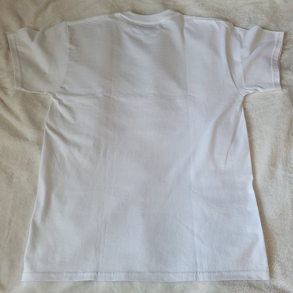 "It's A Canadian Thing, Eh?" Leaf Print Crew Neck T-Shirt - Picture 5 of 7